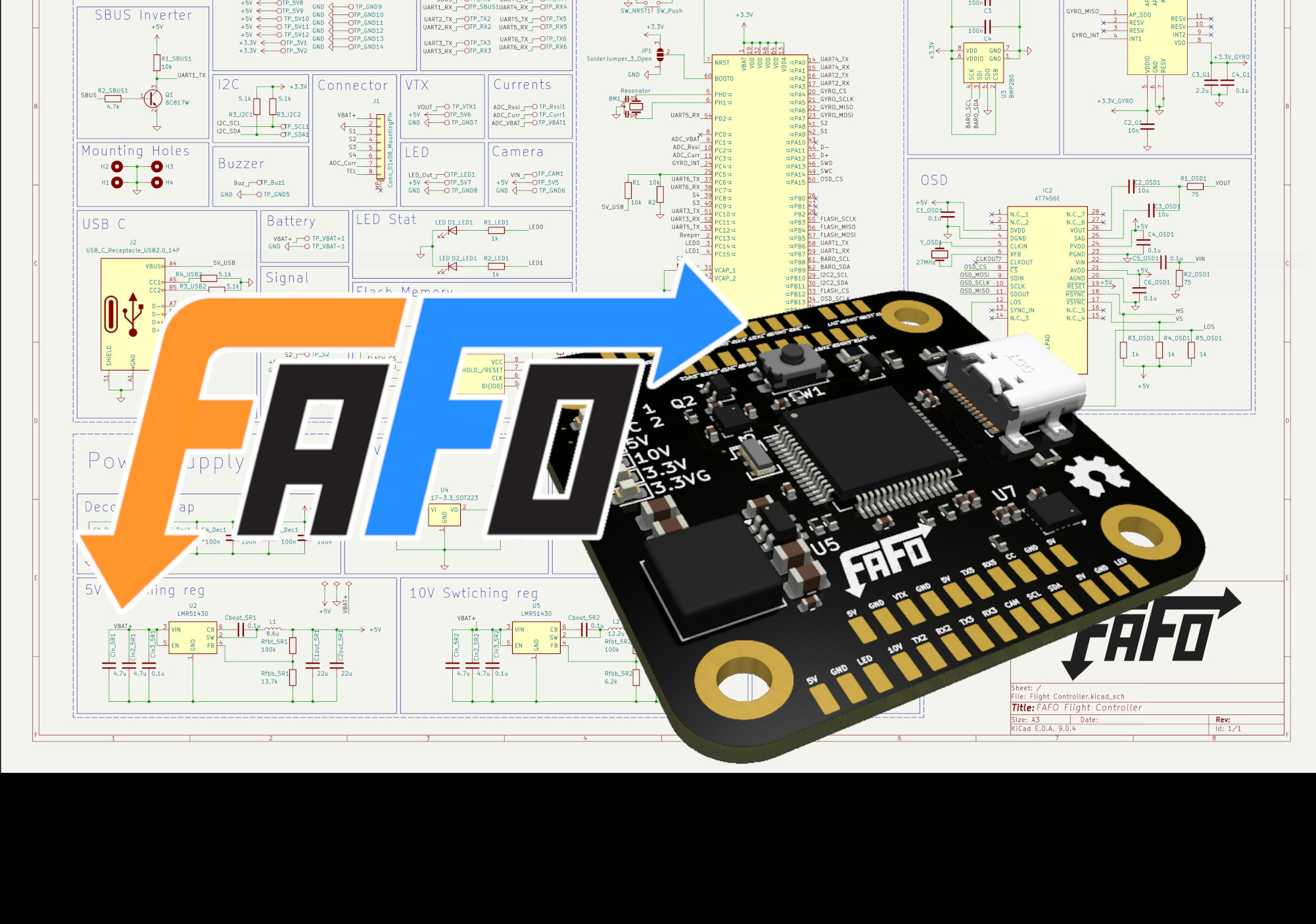 FAFO Flight Controller image